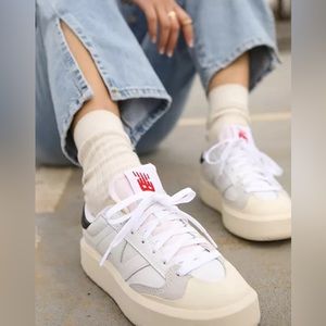 New Balance CT302 in white and black